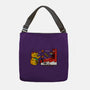 Arcade Record-None-Adjustable Tote-Bag-Raffiti