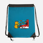 Arcade Record-None-Drawstring-Bag-Raffiti