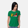 Arcade Record-Womens-Basic-Tee-Raffiti