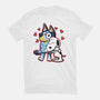 Dog Hug-Unisex-Basic-Tee-nickzzarto