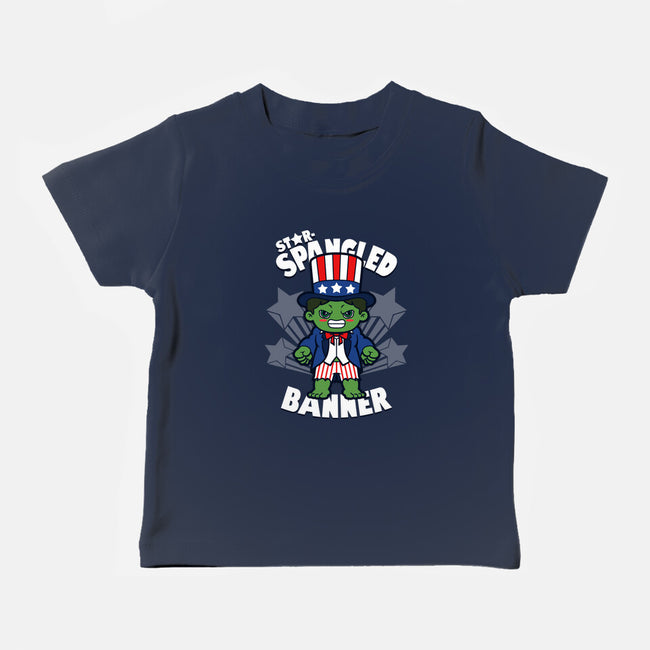 Star-Spangled Banner-Baby-Basic-Tee-Boggs Nicolas