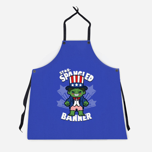 Star-Spangled Banner-Unisex-Kitchen-Apron-Boggs Nicolas