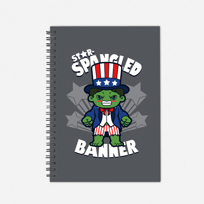 Star-Spangled Banner-None-Dot Grid-Notebook-Boggs Nicolas