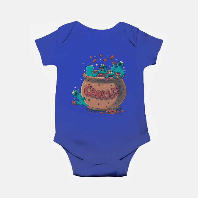 Cookies Are My Hobby-Baby-Basic-Onesie-erion_designs