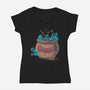 Cookies Are My Hobby-Womens-V-Neck-Tee-erion_designs