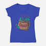 Cookies Are My Hobby-Womens-V-Neck-Tee-erion_designs