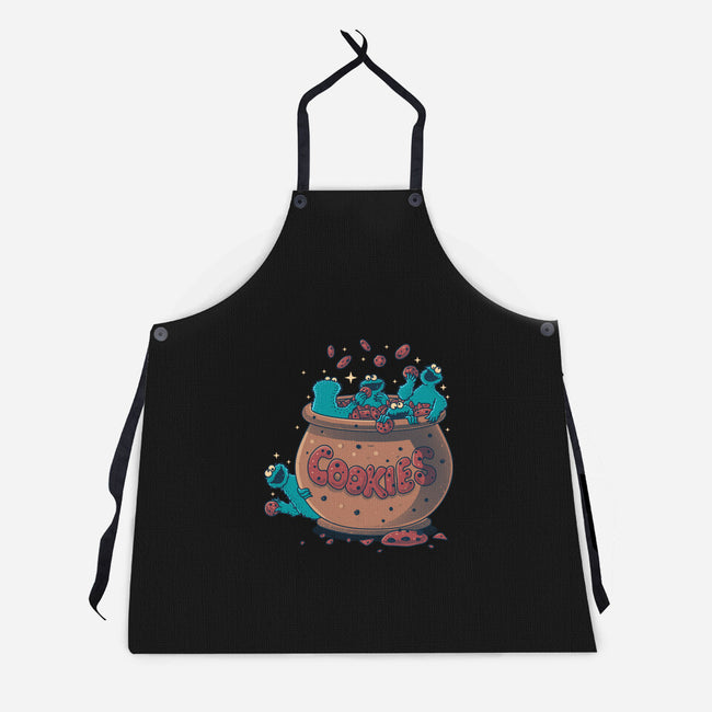 Cookies Are My Hobby-Unisex-Kitchen-Apron-erion_designs