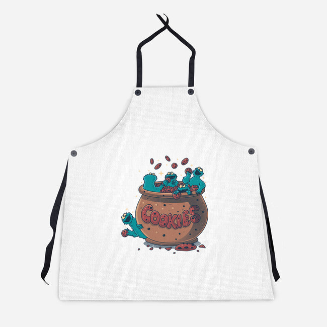 Cookies Are My Hobby-Unisex-Kitchen-Apron-erion_designs