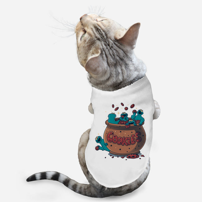 Cookies Are My Hobby-Cat-Basic-Pet Tank-erion_designs