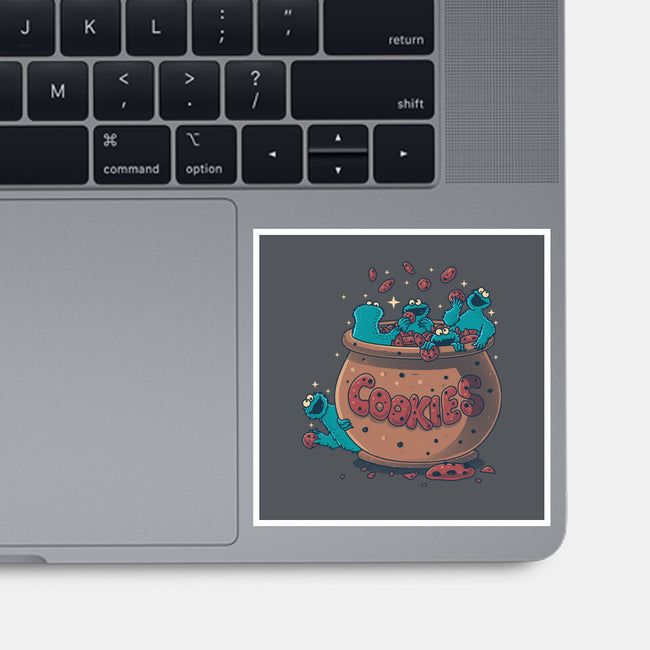 Cookies Are My Hobby-None-Glossy-Sticker-erion_designs