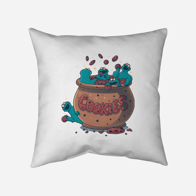 Cookies Are My Hobby-None-Removable Cover-Throw Pillow-erion_designs