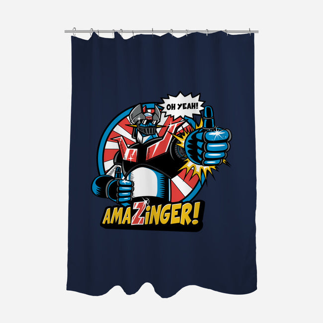 Amazinger-None-Polyester-Shower Curtain-Olipop