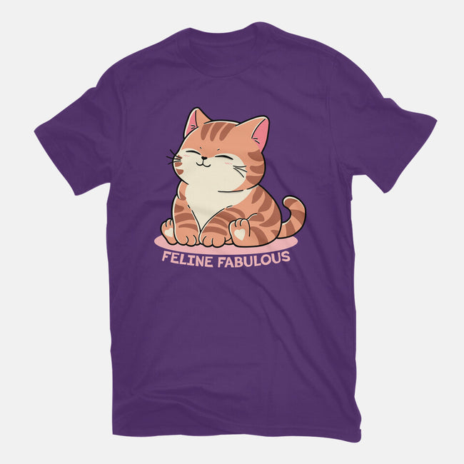 Feline Fabulous-Womens-Basic-Tee-fanfreak1