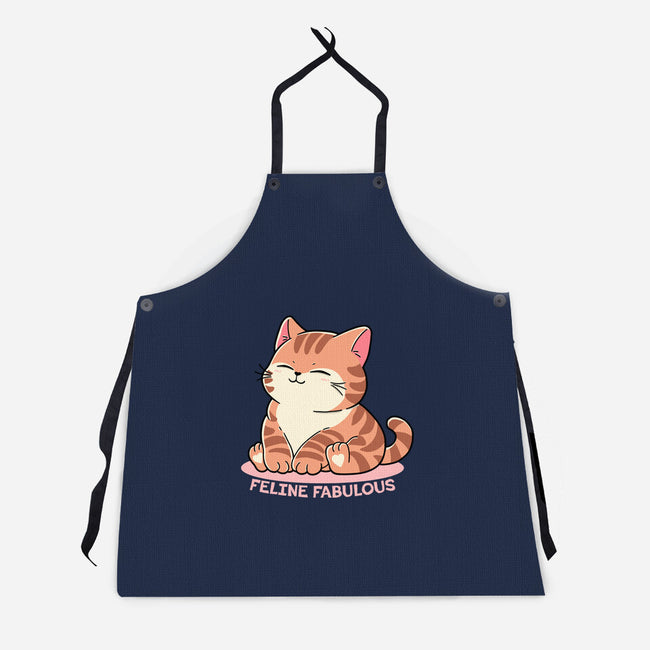 Feline Fabulous-Unisex-Kitchen-Apron-fanfreak1