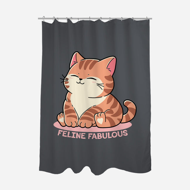 Feline Fabulous-None-Polyester-Shower Curtain-fanfreak1