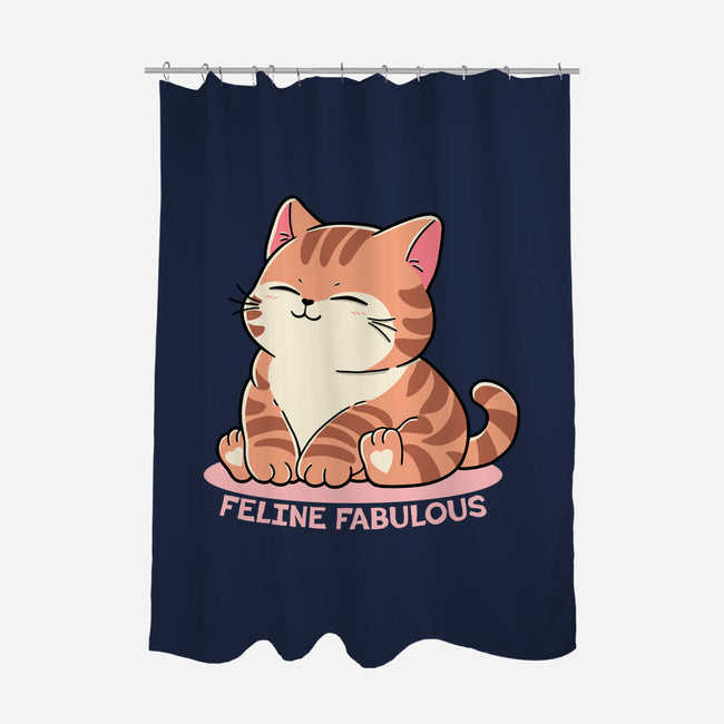 Feline Fabulous-None-Polyester-Shower Curtain-fanfreak1