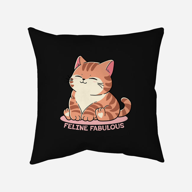 Feline Fabulous-None-Removable Cover w Insert-Throw Pillow-fanfreak1