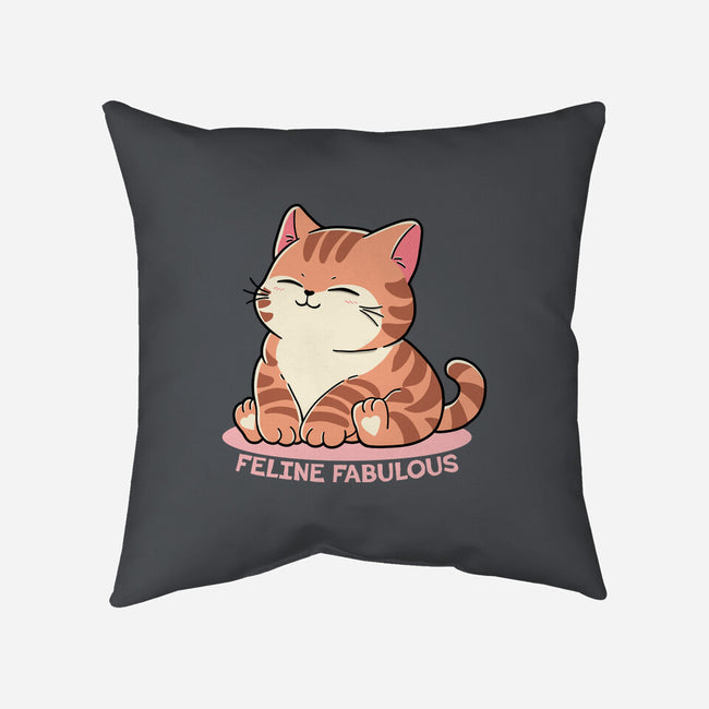 Feline Fabulous-None-Removable Cover w Insert-Throw Pillow-fanfreak1