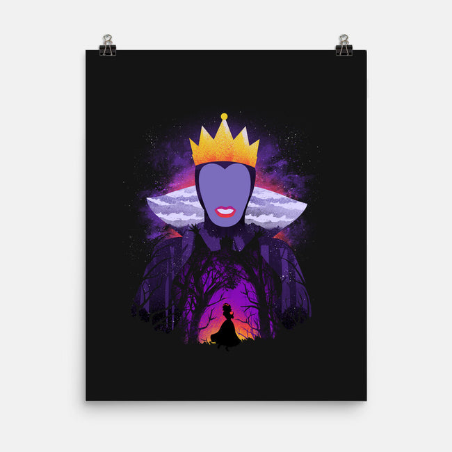 Evil Queen Landscape-None-Matte-Poster-dandingeroz