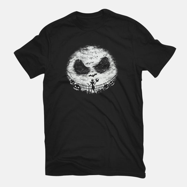 Pumpkin Landscape-Unisex-Basic-Tee-dandingeroz