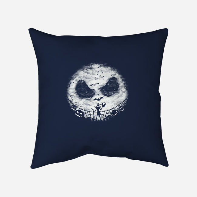 Pumpkin Landscape-None-Removable Cover w Insert-Throw Pillow-dandingeroz
