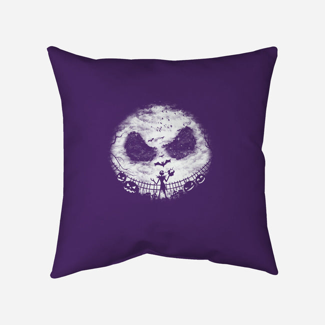 Pumpkin Landscape-None-Removable Cover w Insert-Throw Pillow-dandingeroz