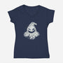 Boogieman Landscape-Womens-V-Neck-Tee-dandingeroz
