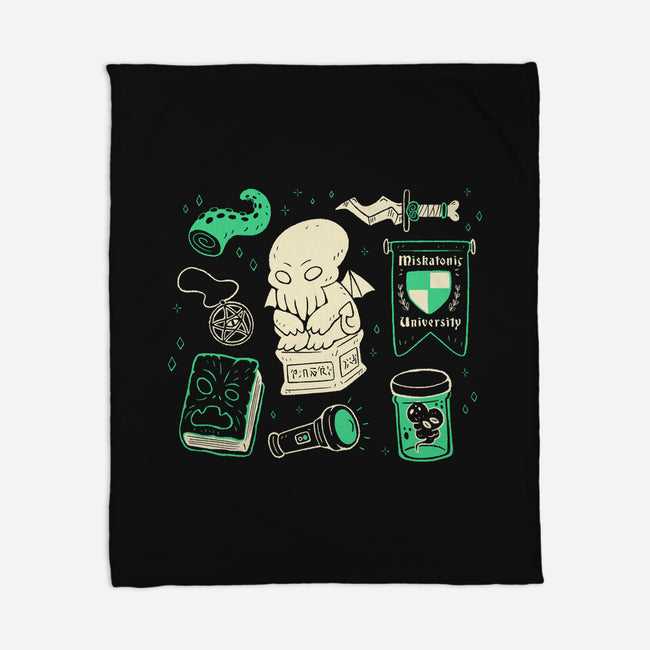 Lovecraft Elements-None-Fleece-Blanket-xMorfina