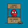 Spider Help-None-Removable Cover w Insert-Throw Pillow-Barbadifuoco
