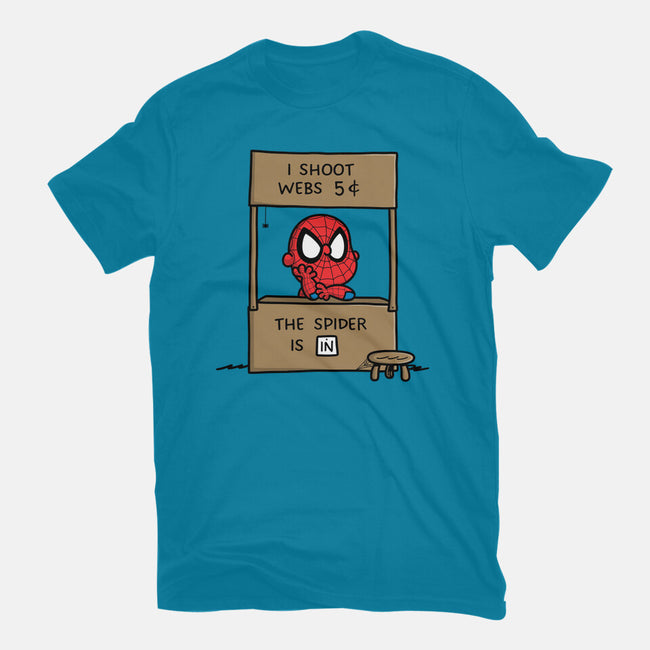 Spider Help-Unisex-Basic-Tee-Barbadifuoco