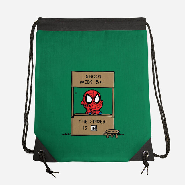 Spider Help-None-Drawstring-Bag-Barbadifuoco
