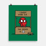 Spider Help-None-Matte-Poster-Barbadifuoco