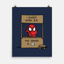 Spider Help-None-Matte-Poster-Barbadifuoco