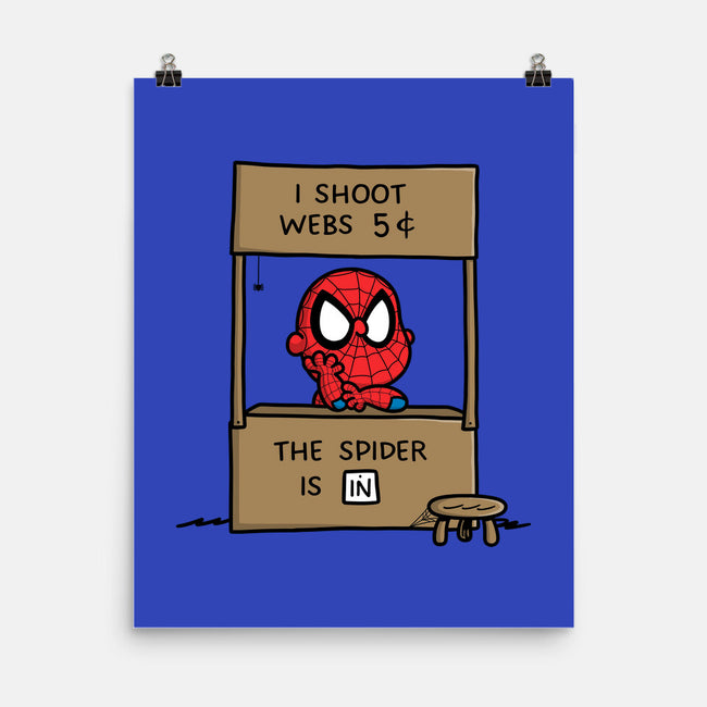 Spider Help-None-Matte-Poster-Barbadifuoco