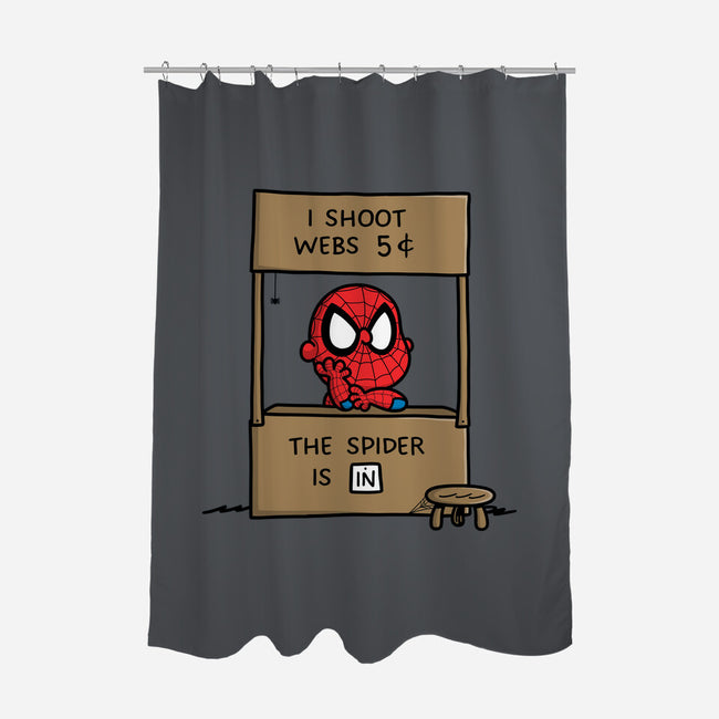 Spider Help-None-Polyester-Shower Curtain-Barbadifuoco