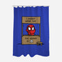 Spider Help-None-Polyester-Shower Curtain-Barbadifuoco