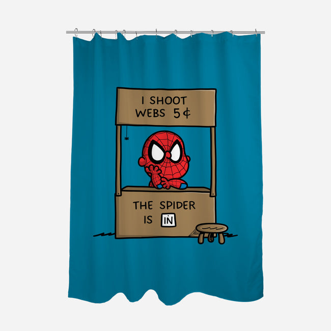 Spider Help-None-Polyester-Shower Curtain-Barbadifuoco