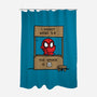 Spider Help-None-Polyester-Shower Curtain-Barbadifuoco