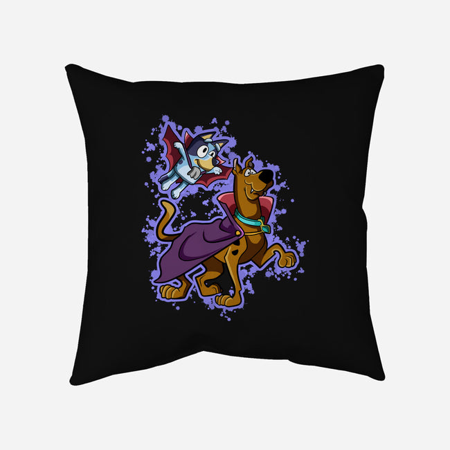 Vampire Dogs-None-Removable Cover w Insert-Throw Pillow-nickzzarto