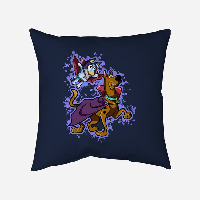 Vampire Dogs-None-Removable Cover w Insert-Throw Pillow-nickzzarto