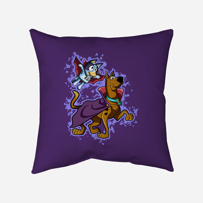 Vampire Dogs-None-Removable Cover w Insert-Throw Pillow-nickzzarto