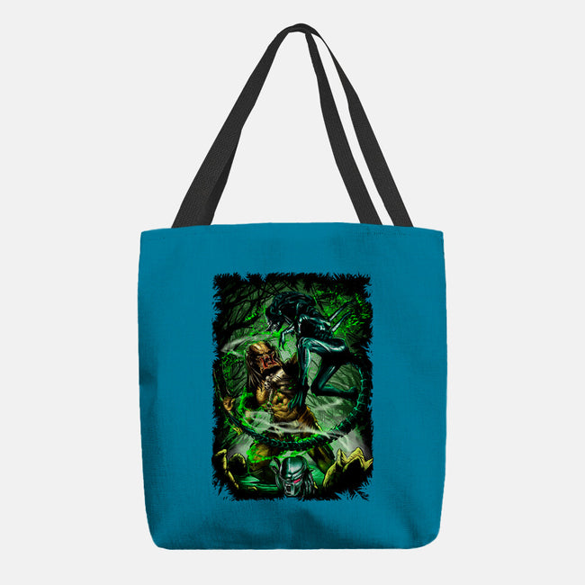 Battle Of Aliens-None-Basic Tote-Bag-Conjura Geek