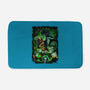 Battle Of Aliens-None-Memory Foam-Bath Mat-Conjura Geek