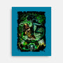 Battle Of Aliens-None-Stretched-Canvas-Conjura Geek