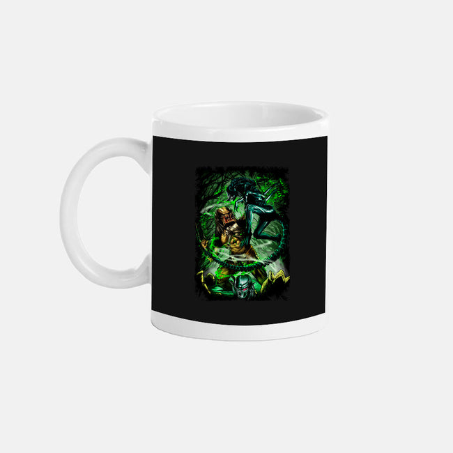 Battle Of Aliens-None-Mug-Drinkware-Conjura Geek