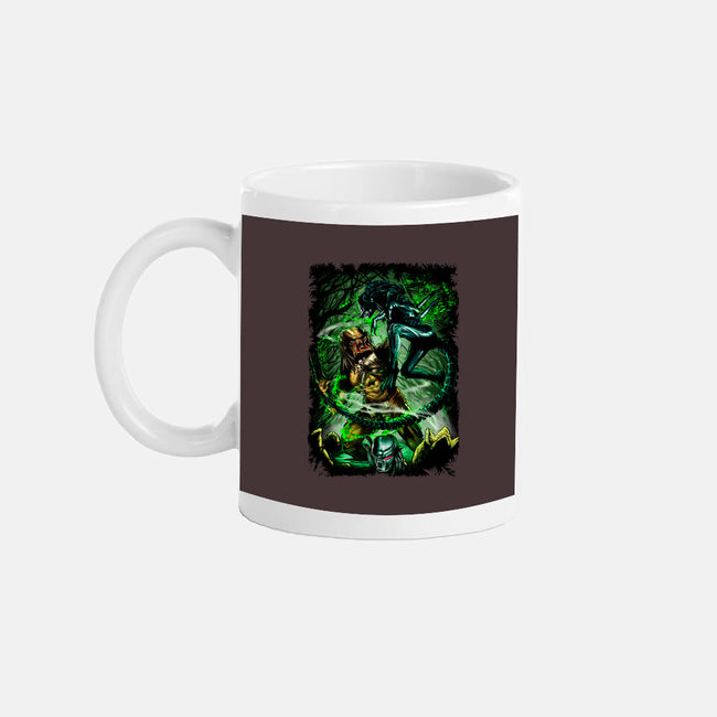 Battle Of Aliens-None-Mug-Drinkware-Conjura Geek