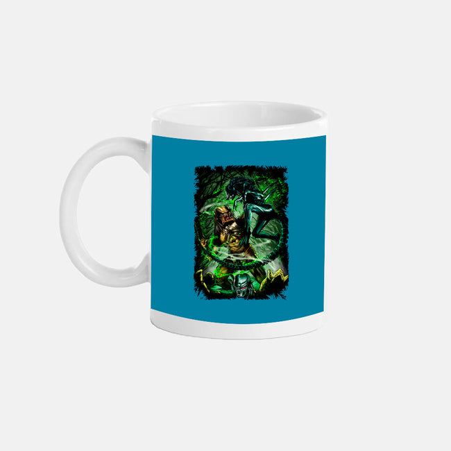 Battle Of Aliens-None-Mug-Drinkware-Conjura Geek