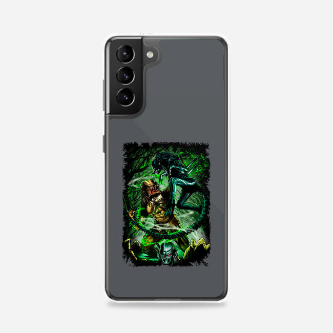 Battle Of Aliens-Samsung-Snap-Phone Case-Conjura Geek