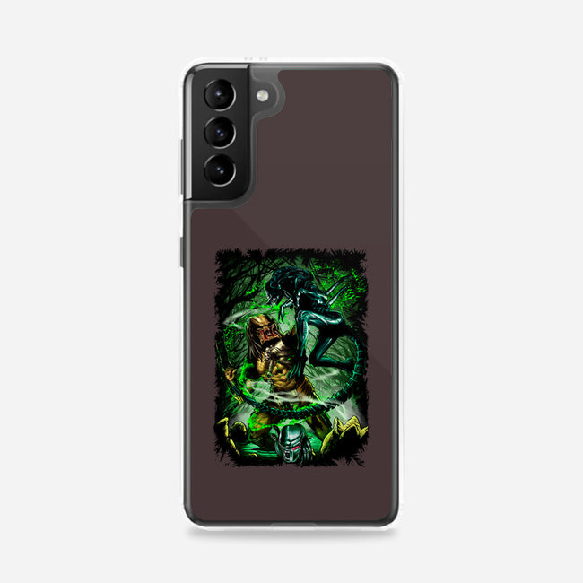 Battle Of Aliens-Samsung-Snap-Phone Case-Conjura Geek