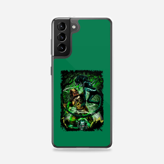 Battle Of Aliens-Samsung-Snap-Phone Case-Conjura Geek